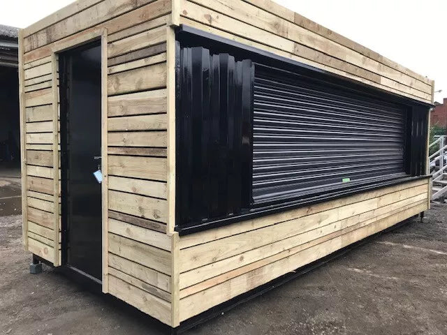 Contenedor food/drink 20ft x 8ft Cladded