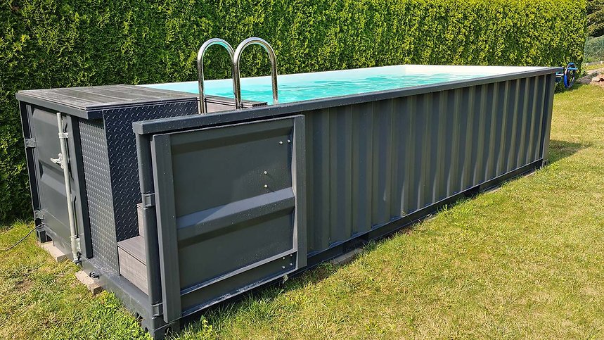 Piscina contenedor 6,2m x 2,5m Jet Swim
