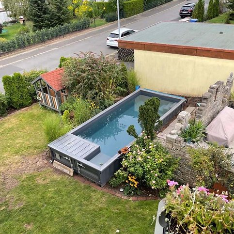 Piscina contenedor 6,2m x 2,5m Jet Swim