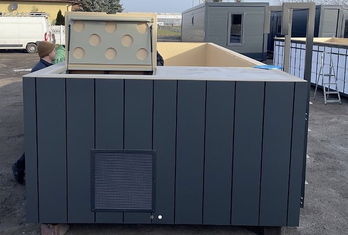 Piscina polipropileno 6,5m x 2,6m